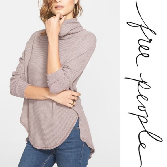 Free People Tops - NWT Free People Kristina Thermal Taupe Large